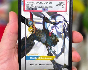 Showcase Viktor Custom Riftbound Slab Display Art Insert