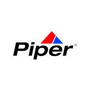 Piper Aircraft Vinyl Sticker | Pilot Sticker | Airplane Sticker | Car Sticker | Pilot Stuff | Pilot Gifts | Bottle Water Sticker | Decal