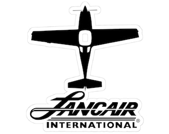 Lancair International Airplane Sticker | Aviation Pilot Gift