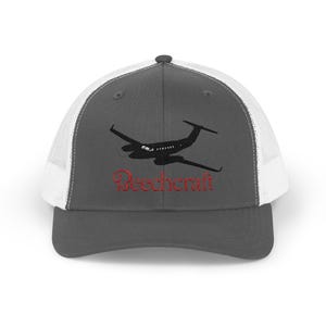 BCRFT KING/AIR Trucker Hat | Pilots Gift | Aviation Stuff | Custome Hat Aviator |