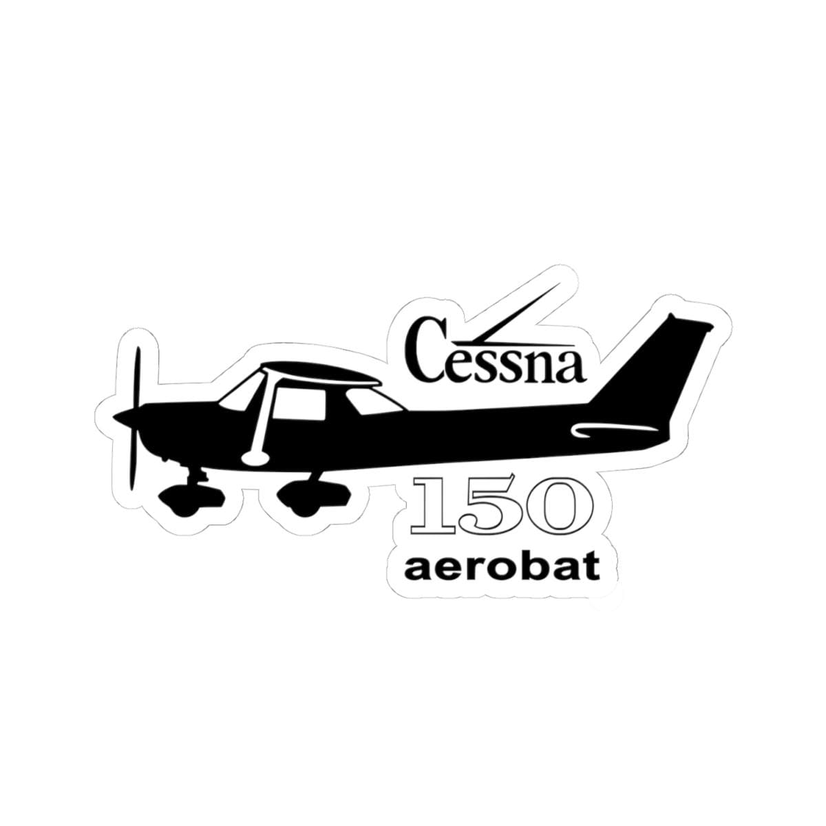 Aircraft Sticker Cessna 150 Aerobat Aircraft Sticker | Pilot Vinyl Decal - Etsy