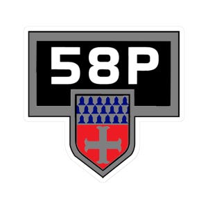 B58P Logo Sticker | High Quality Sticker | Airplane Sticker | Aviation Sticker | Decal | Pilot Gifts | Bottle Water Sticker |