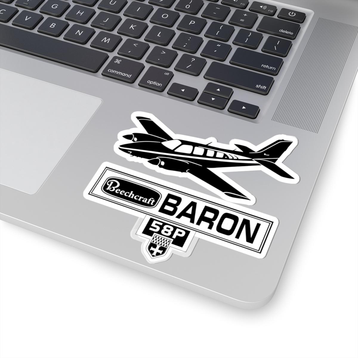 Baron 58 Sticker | High Quality Sticker | Airplane Sticker | Aviation ...