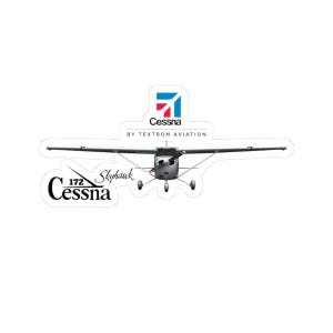 Cessna 172 vinyl Sticker | Cessna Sticker | Airplane Sticker | Water Resistant | Laptop Sticker | Pilot Gifts | Bottle Water Sticker |