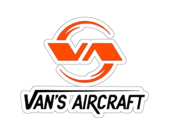 Logo Vans aircraft Sticker | High Quality Sticker | Airplane Sticker | Aviation Sticker | Aviation Stuff | Pilot Gifts