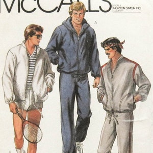 1980s Vintage Sewing Pattern UNCUT Mccalls 8321 Mens Chest - Etsy