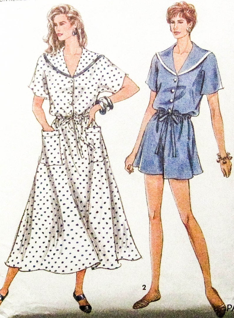 Simplicity Sewing Pattern UNCUT 8230 Sizes 818 Dress Jumpsuit Etsy