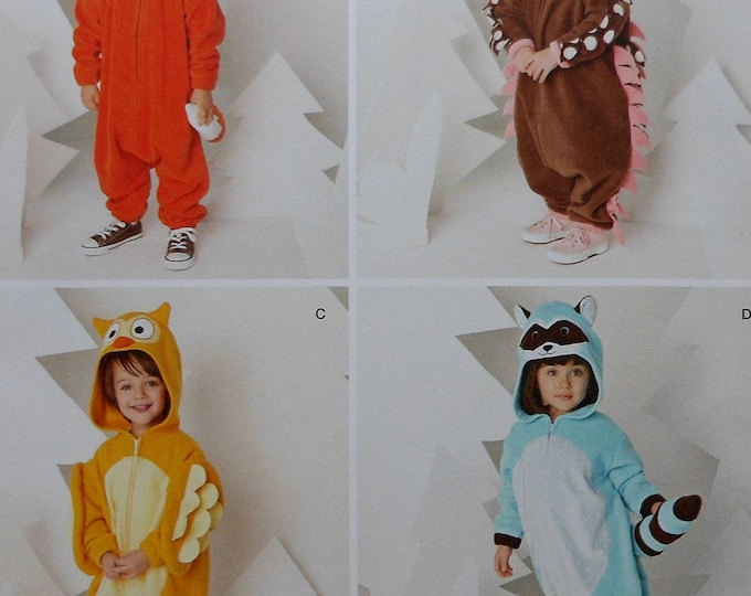 Animal Costume Sewing Pattern UNCUT Simplicity 1351 Sizes 6 Month4
