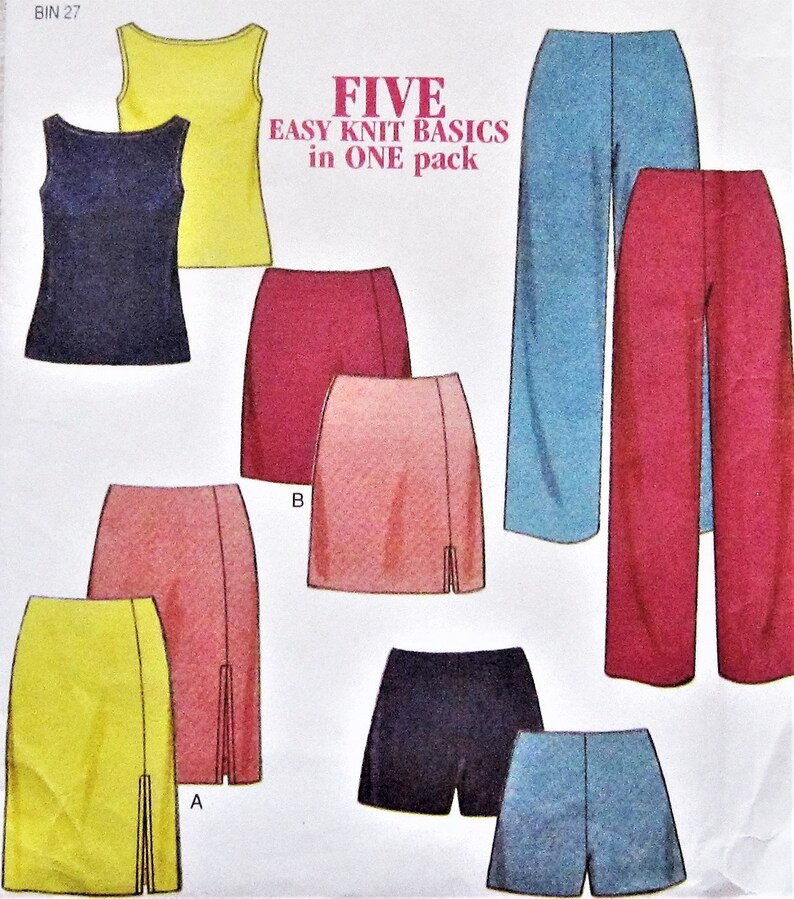 Top Skirt Pants Shorts Sewing Pattern UNCUT New Look 6876 | Etsy
