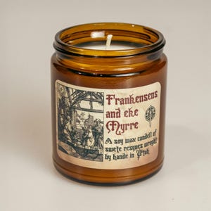 Frankincense and Myrrh Candle | Inspired by Medieval Christianity
