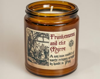 Frankincense and Myrrh Candle | Inspired by Medieval Christianity