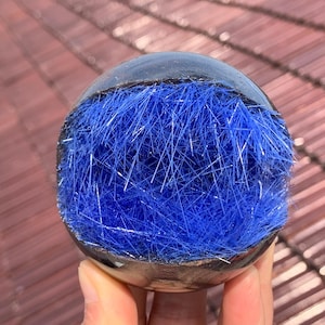 Magnetite Specimen,quartz crystal,Goethite,Blue copper ore,Crystal Sphere Cluster,Mineral specimen,Energy Crystal Gifts 1PC