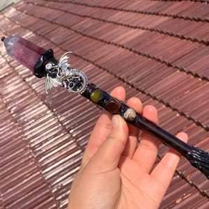 Natural Crystal Magic Scepter,Crystal Quartz Wand Point,Crystal Magic Wand,Crystal Magic Scepter,Crystal Heal,Crystal Gift