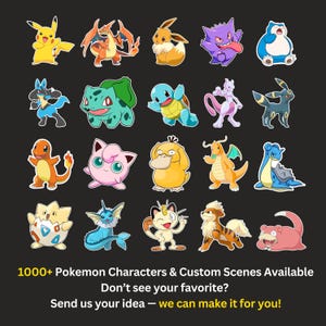 Álbum personalizado para cartas Pokémon grabado, estándar o tipo Toploader, álbum personalizado para cartas coleccionables TCG, Gengar, Charizard, Snorlax imagen 16