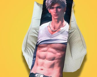 Kussensloop Sylus Body Rafayel, Caleb, Zayne en Xavier: fanart Dakimakura - Love and Deep Space