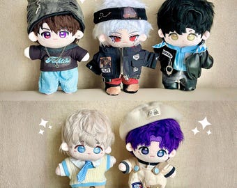 Love and Deepspace Plush Doll: Caleb, Sylus, Xavier, Zayne, Rafayel (7.8'')