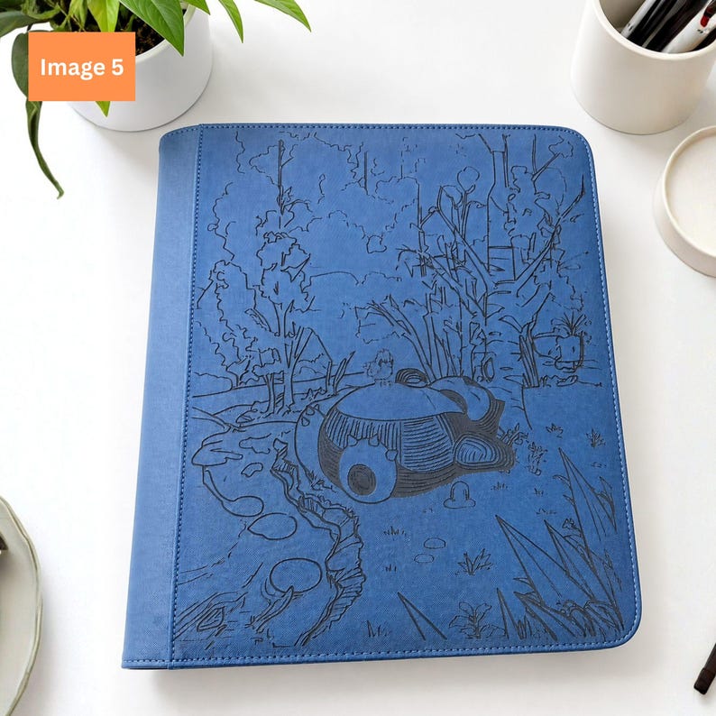 Álbum personalizado para cartas Pokémon grabado, estándar o tipo Toploader, álbum personalizado para cartas coleccionables TCG, Gengar, Charizard, Snorlax imagen 8