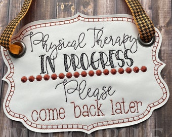Physical Therapy - Speech Therapy - Occupational Therapy - Door Hanger - Banner
