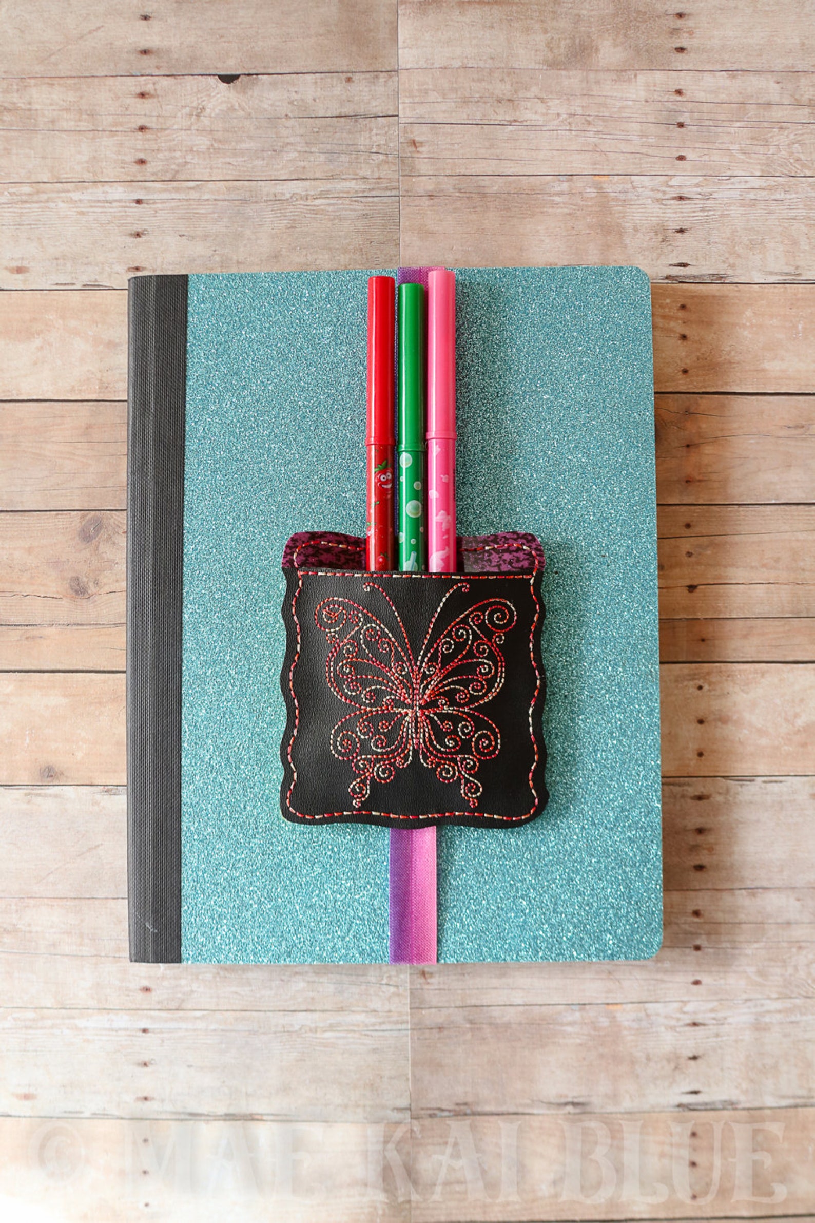 Butterfly Colorful Organizer Pocket Planner Band Etsy