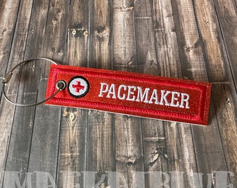 Medical | Allergy Alert Information Tag - KeyChain -  KeyFob - BagTag
