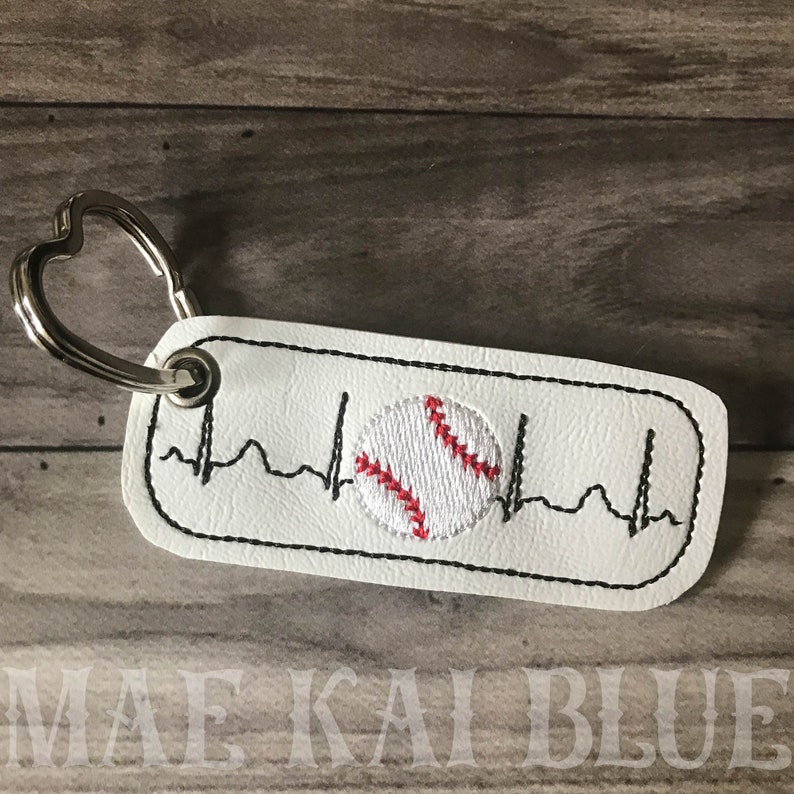 Sports EKG Heartbeat Hockey Soccer Football Basketball Etsy
