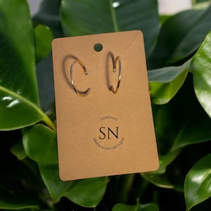 vintage gold hoop earrings