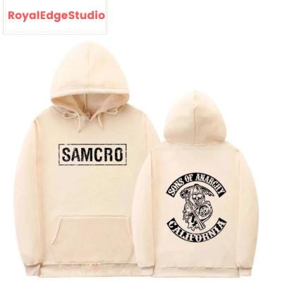 Discover Double Sided Print Hoodie, Sons of Anarchy Hoodie, SAMCRO Hoodie