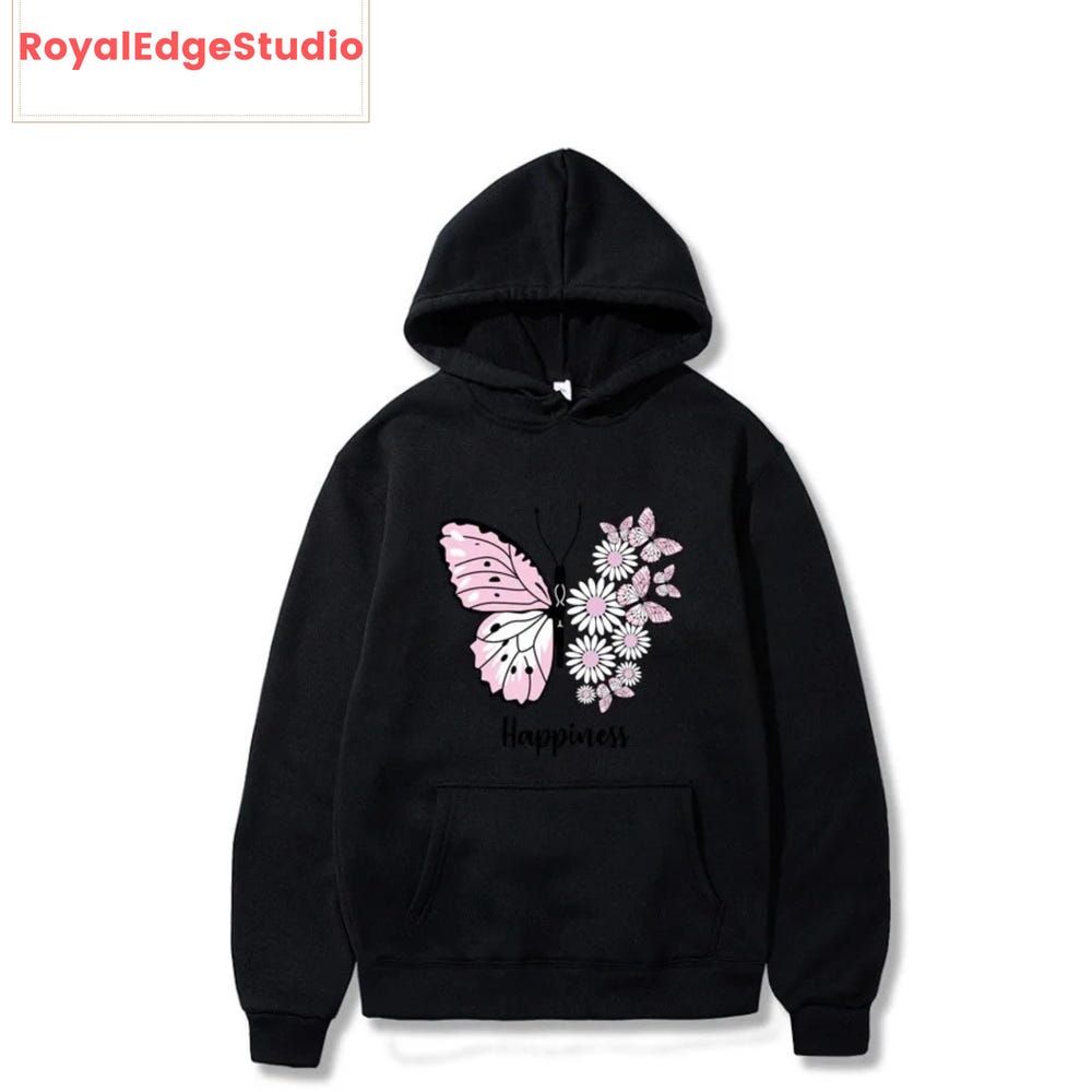Butterfly Hoodie , Casual Hoodie , Printed Hoodie , Pocket Hoodie , Graphic Hoodie , Casual Hoodie , Pullover Hoodie , Unisex Sweatshirt Moderndaydecors