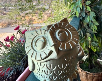 3D Printed Smiling Owl Plant Pot | Cute Succulent Planter | Owl Decor | Small Plant Pot | Gift for Plant Lovers