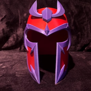 3D Printed Magneto Helmet: X-Men Villain Cosplay Prop