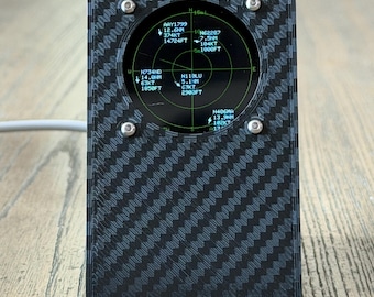 AirRadar Mini | リアルタイム航空機追跡レーダー | ライブフライトトラッカーディスプレイ | 航空関連ギフト | デスクレーダー | 飛行機愛好家へのギフト