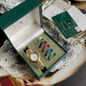Gucci Watch 1100L Silver Bezel ONLY Untitleddesign_20241112_164826  main image 3