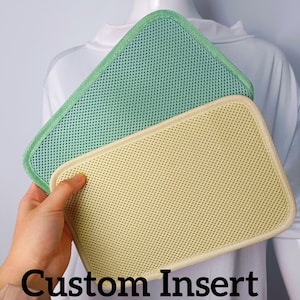 Handmade Custom Ita Bag Insert, Badge Display