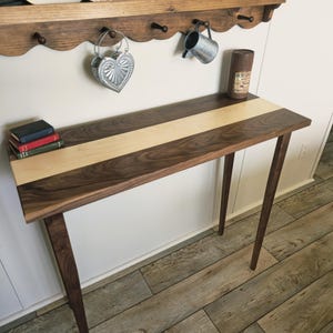 Black Walnut and Maple table