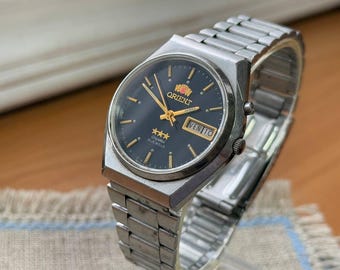 watch wrist Orient, Original, mechanical japanese mens