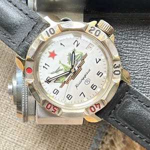 watch Vostok,Soviet commander Vintage Military