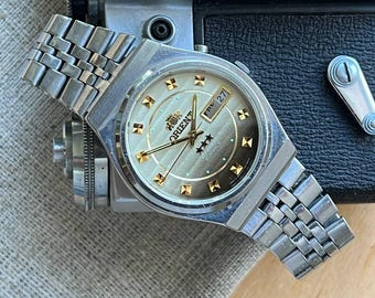watch Orient . Vintage  mens mechanical japanese, Original wristwatch.
