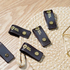 Tags with screws, Custom Leather Labels with screws, Non sew Labels, Leather Patch, Custom Tags, Labels for handmade, Gift Label