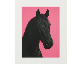 Year of the Fire Horse 2026 Wall Art Print, Chinese Zodiac Horse Decor, Lunar New Year Feng Shui Art, Astrology Gift, Fine Art Giclée Poster