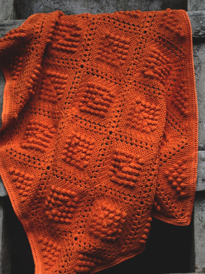 Crochet pattern blanket Pop Up Baby Blanket Etsy