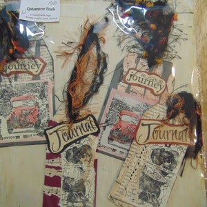 Handmade Vintage Style Tags for Mixed Media Junk Journals