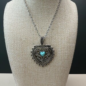 Vintage Faux Turquoise Necklace Beautiful