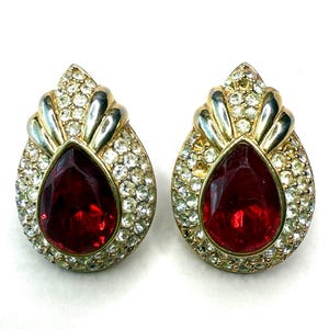 Vintage Authentic Oscar De La Renta Earrings