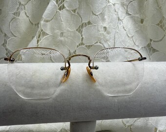 Antique ARTCRAFT Gold-filled Rimless Eyeglasses | 1/10 12K  display picture 2