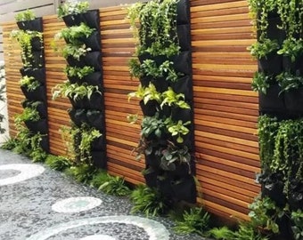 Vertical Wall Planter Vegetables or Herb Garden Wall Mounted Hanging Planter for Flowers Garraí Vertical Garden Wall Planter Vertical Wall Planter Vegetables or Herb Garden Wall Mounted Hanging Planter for Flowers Garraí Vertical Garden Wall Planter