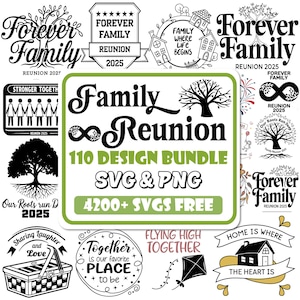 Family Reunion Svg Bundle | Family Reunion Shirt Svg | Family Tree Svg | Family Reunion Png | Family Vacation Svg| Family Shirt|Cricut files