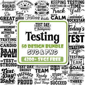 Testing SVG Bundle |Testing Quotes Svg |Test Day Svg |Motivational Quotes Svg |Test Saying Svg |Testing Coordinator Svg |Teacher Testing Svg