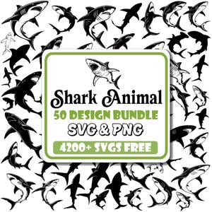 Shark Animal SVG Bundle |Sea Monster Svg |Scary Shark |Dangerous Sea |Ocean Animal Svg |Sea Animals Svg |Marine Shark Svg |Marine Life Svg