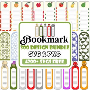 Paquete de marcadores SVG / Paquete de plantillas de marcadores SVG / Etiquetas de marcadores / Marcadores imprimibles / Clipart de marcadores / Plantillas de marcadores para Cricut