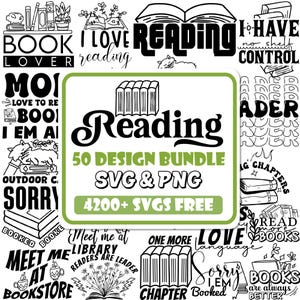 Reading Bundle designs Svg Bundle | Floral Books Svg | Book Lover Svg Bundle | Books Bundle Svg | Pile Of Books Bundle Svg | Book Dragon Svg